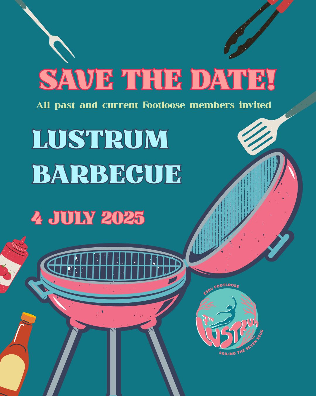 Lustrum BBQ and Dance Evening!