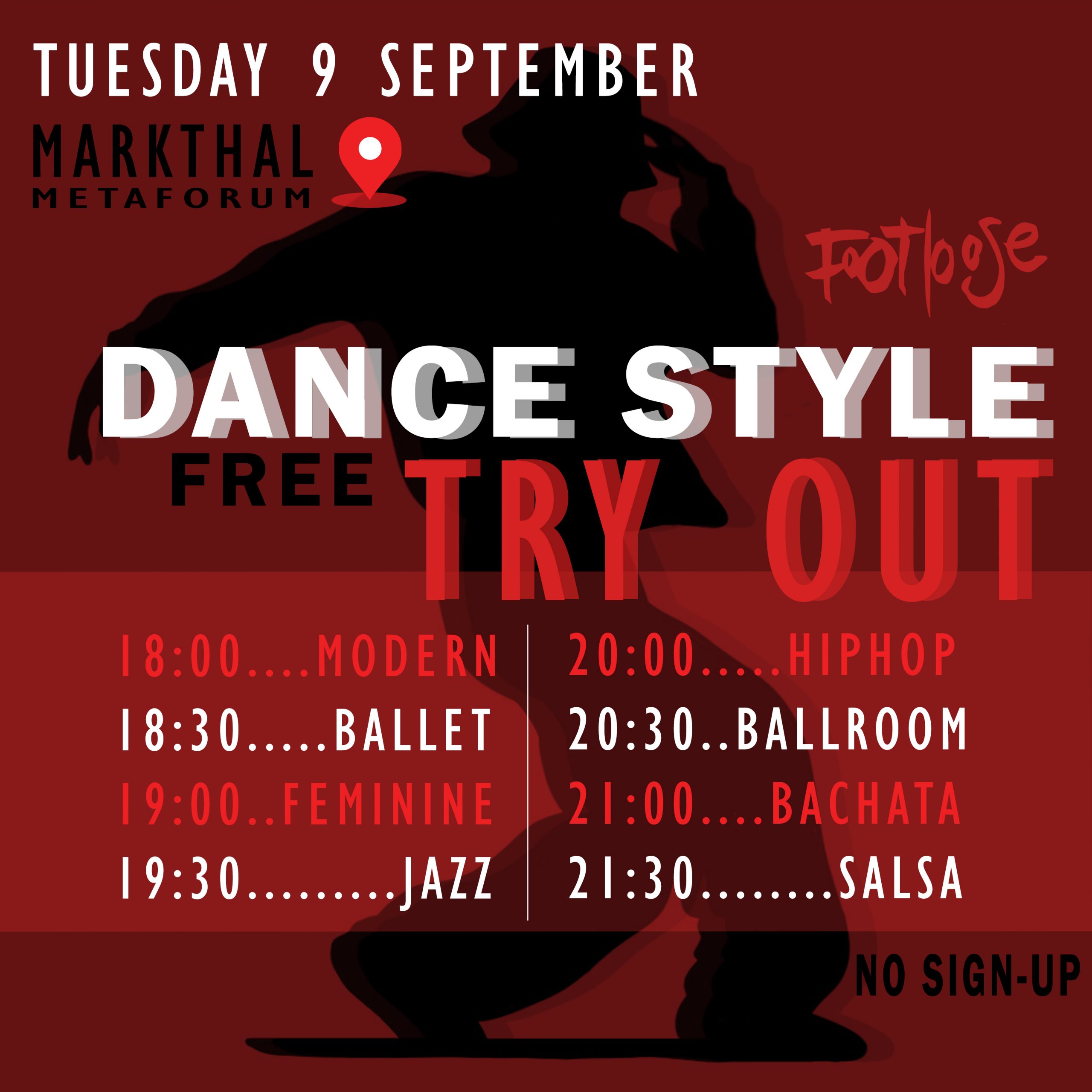 Dance Style Try-Outs!